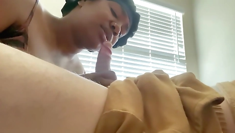 I'm with my best mate on top of my dick in amateur porn