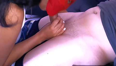 Amateur brunette teen stepdaughter is like a magnet drawing him back