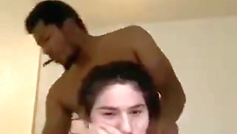 I show my big tits and I am making this video with a white dude