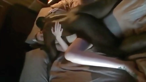 Horny babe enjoys a blowjob and is fucked heavily