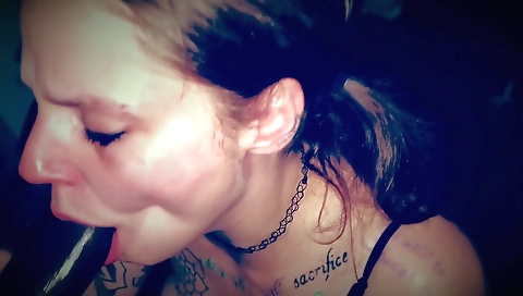 Hot interracial video showing a pornstar having sex