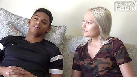 Hot amateur teen 18+ rides a big cock in front of web cam