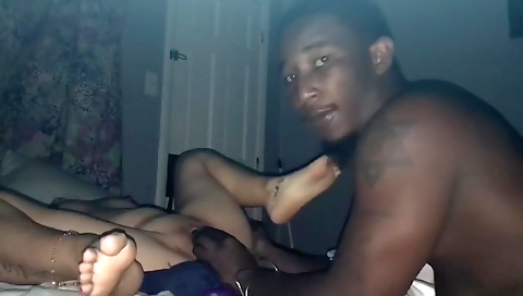 Milf with a tattoo on her ass and pussy gets banged