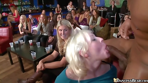 Amateur group sex with a big dick black and white man