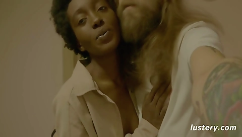 Ebony and black girl have awesome anal fuck in amateur video