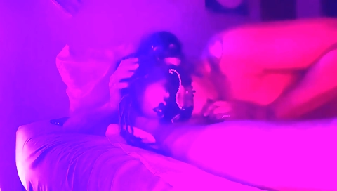 Sexy ebony milf getting creampied by her boyfriend