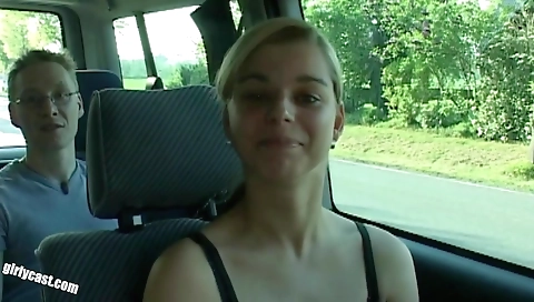 Melody is the casting girl in this interracial sex scene